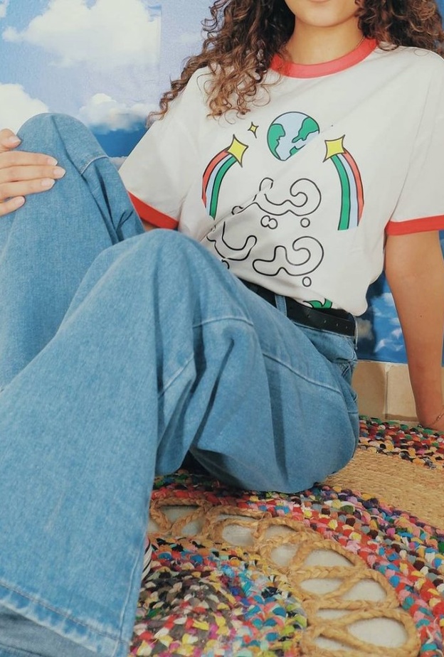 تيشيرت قطني من علامة springday