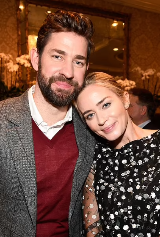 إيميلي بلانت و زوجها