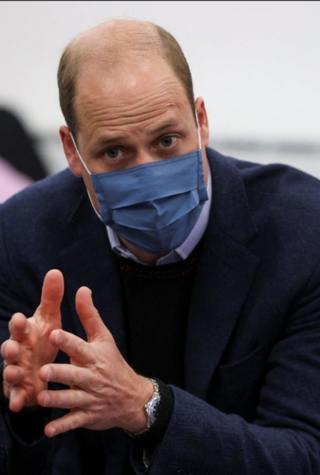  الأمير وليام يتلقى الجرعة الأولى من لقاح كوفيد-19