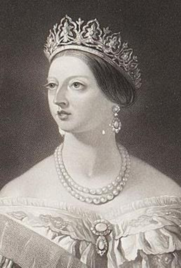 الملكة فيكتوريا تتألق بتاج The Oriental Circlet