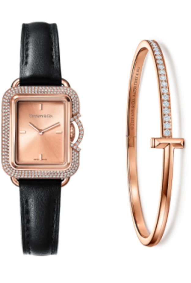ساعة وسوار من تيفاني اند كو Tiffany & Co