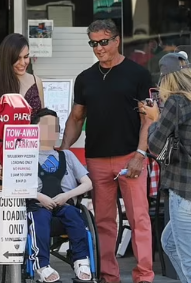 سيلفستر ستالون مع المعجب