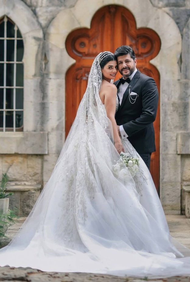 طوني عيسى في حفل زفافه