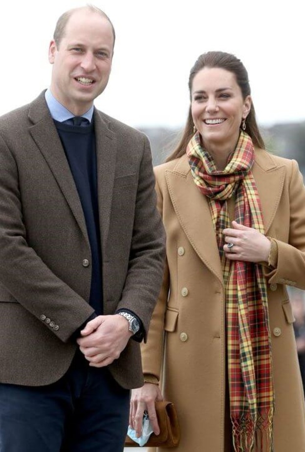 بالصور وليام وكيت يزوران جزر أركاني