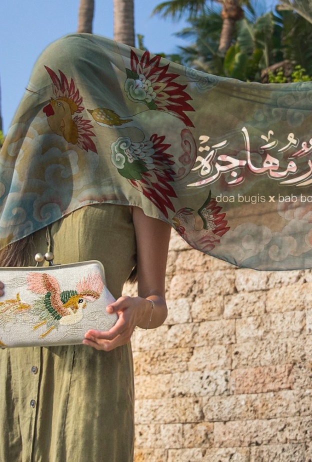  حقيبة قماشية من مجموعة طيور مهاجرة