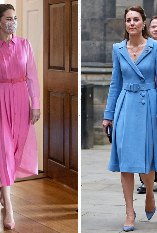 اطلالات كيت ميدلتون خلال زيارتها الرسمية الى اسكتلندا