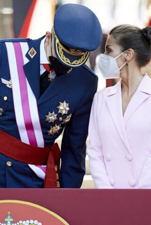 الملكة ليتيزيا في يوم القوات المسلحة