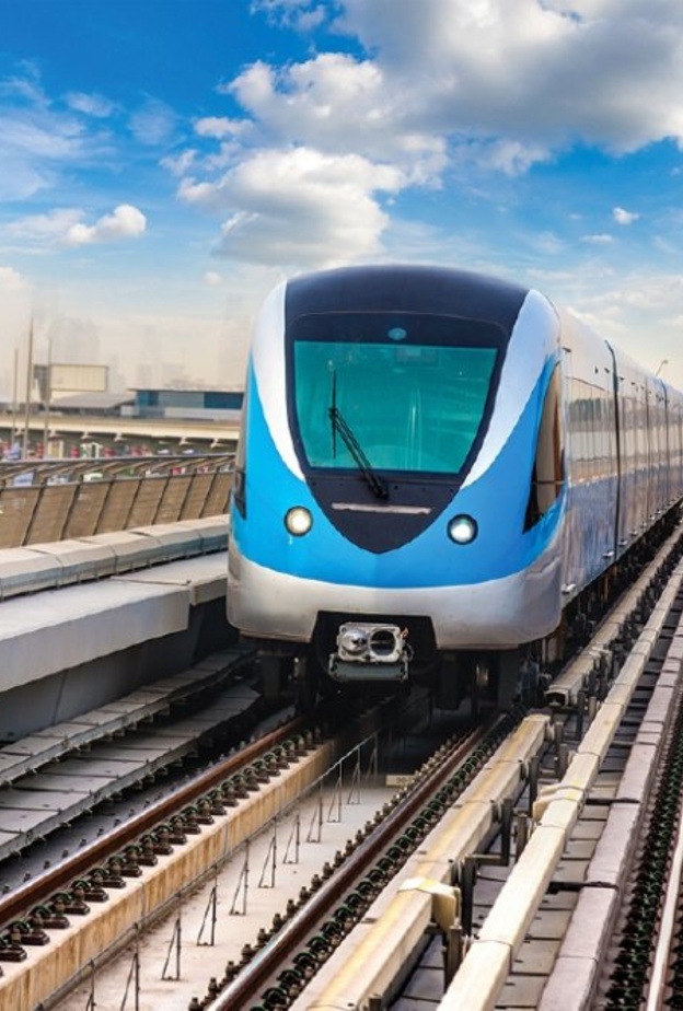 مترو دبي يبدأ رحلاته إلى إكسبو 2020 دبي