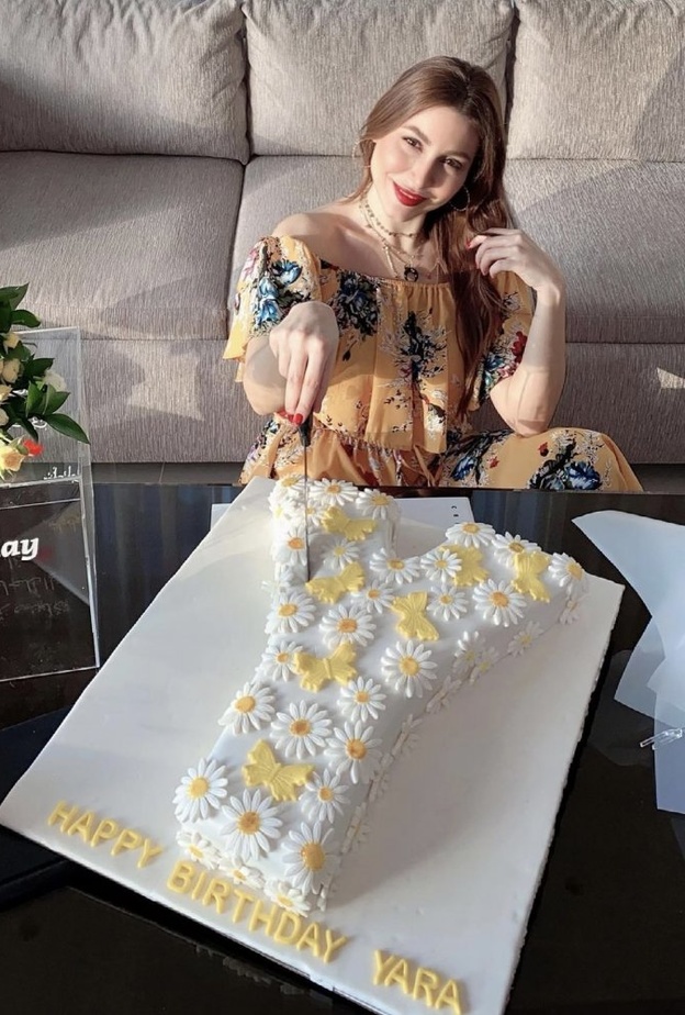 يارا تحتفل بعيد ميلادها بين أحبائها وأصدقائها في دبي