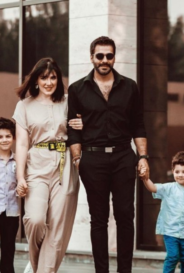 هبة الدري وزوجها