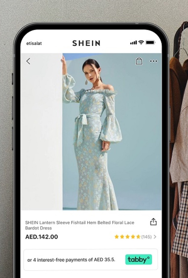 تابي تتشارك مع أكبر تجار التجزئة الإلكترونية للأزياء في العالم "شي إن"