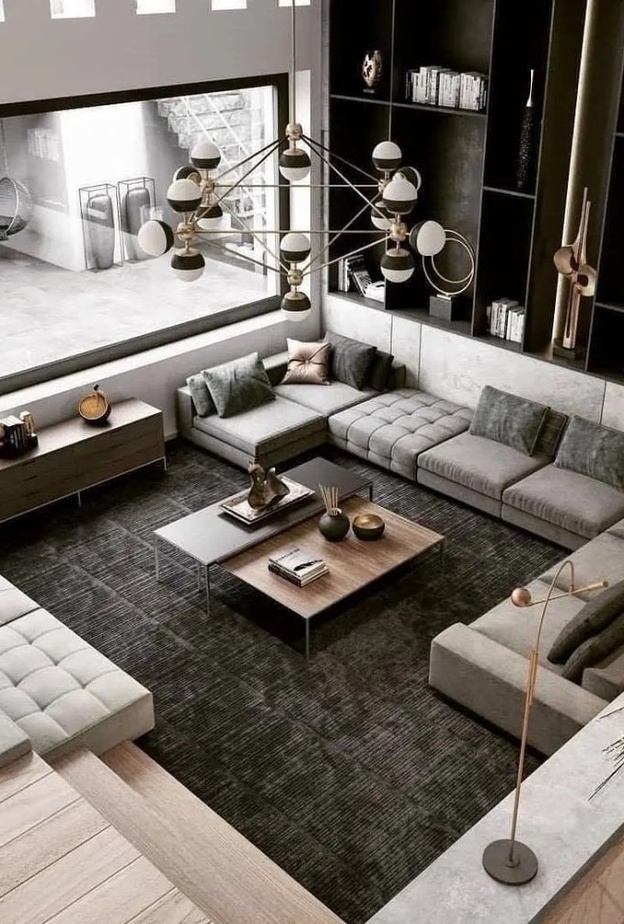 جلسات مريحة لديكورات غرف معيشة 2021