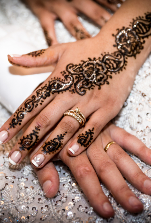 صور نقوش حناء للعروس المغربية