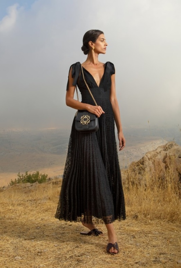 فستان أحمر من Adeam