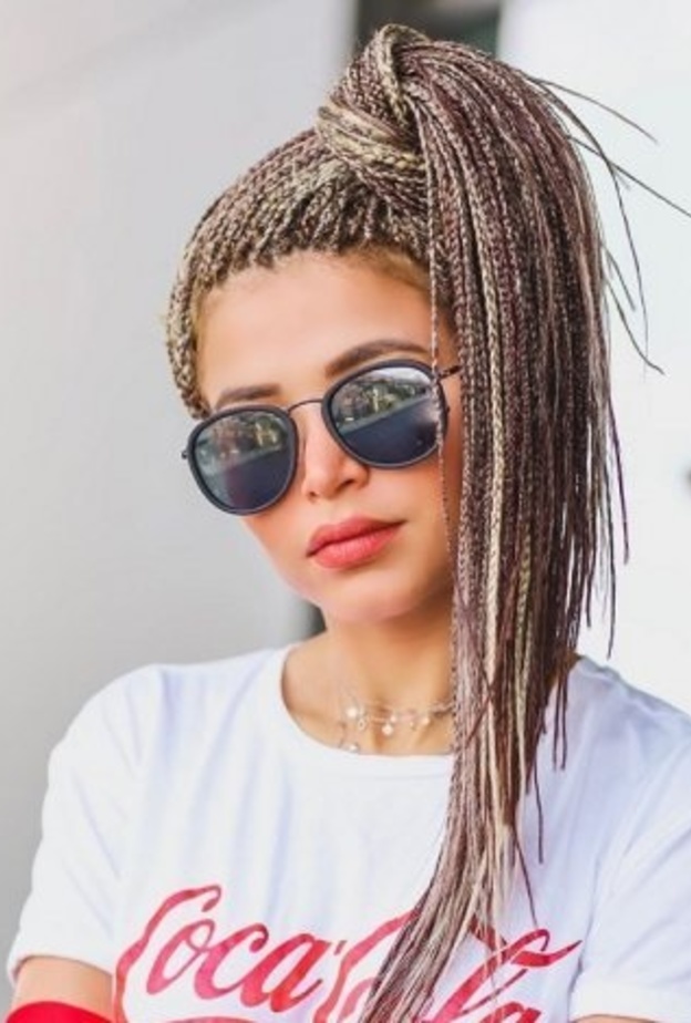 تسريحات شعر الضفائر الافريقية