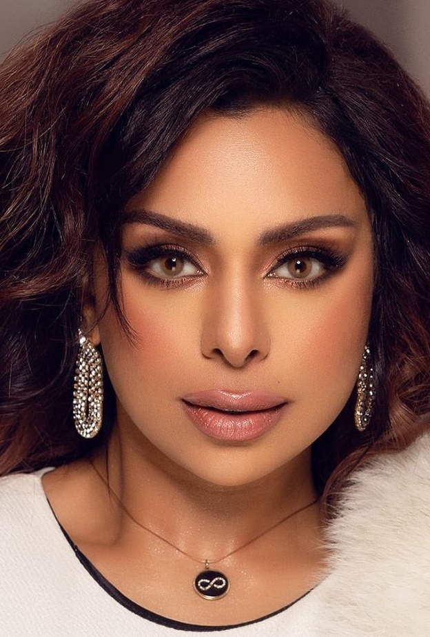 مكياج عربي قوي على طريقة هند البلوشي