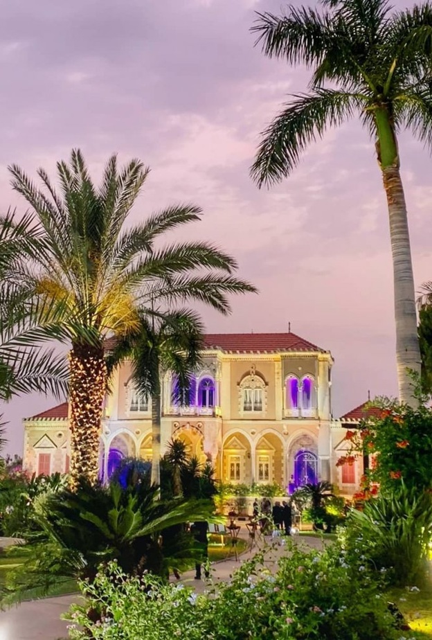 حفلات زفاف ملوكية في سراي نسيب باشا 