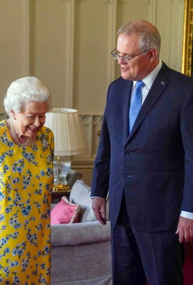 ملكة بريطانيا تجتمع مع رئيس وزراء أستراليا في قلعة وندسور