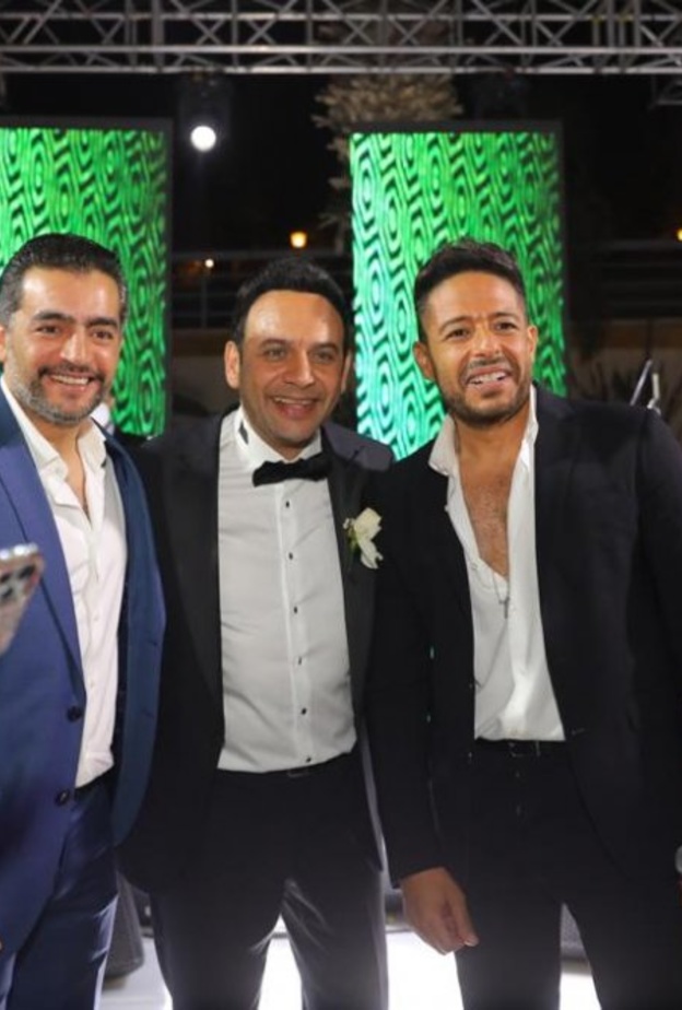 حفل زفاف ابن مصطفى قمر