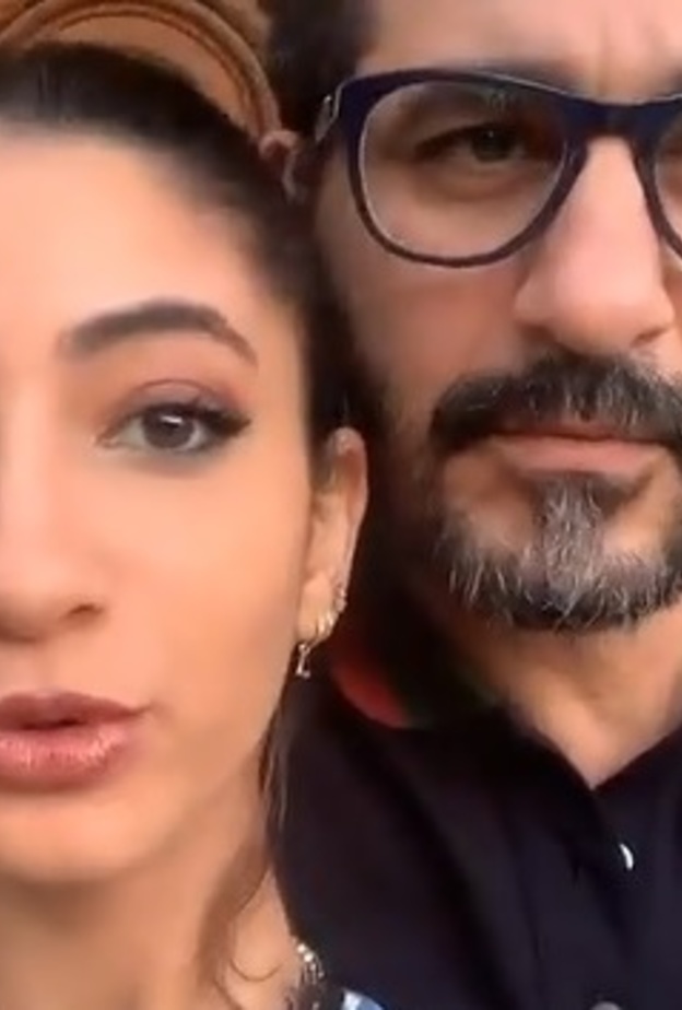 أحمد حلمي وابنته