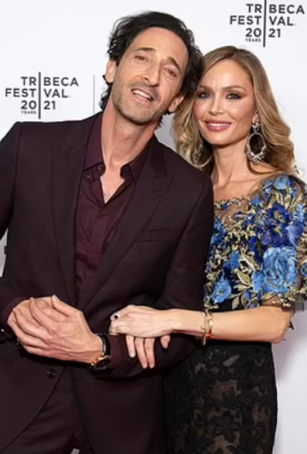  أدريان برودي وجورجينا تشابمان