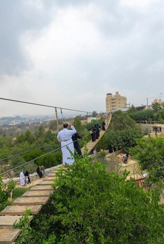 حديقة الجسر النباتية الخلابة.. تجربة ساحرة وسط أحضان الطبيعة بالسعودية- المصدر وكالة الأنباء السعودية 