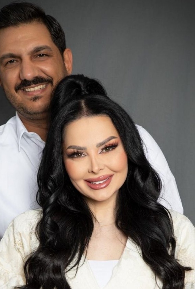 ديانا كرزون وزوجها 