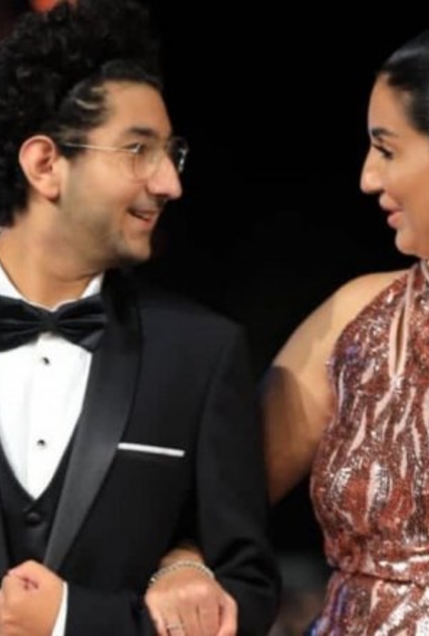 وفاء عامر وابنها