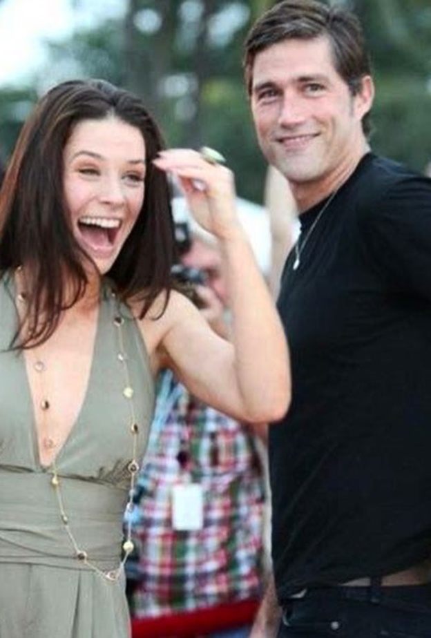 صورة لنجوم مسلسل lost من الحساب الرسمي لـ إيفانجلين ليلي على انستجرام