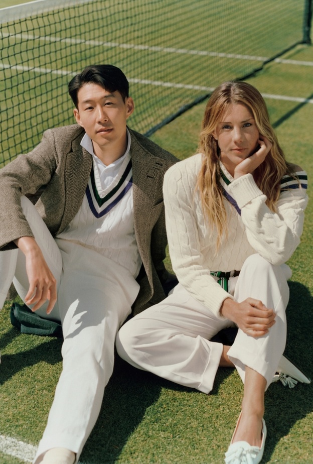 رالف لورين يحتفل ببطولة ويمبلدون 