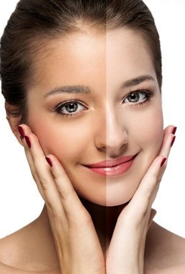 تفتيح البشرة بعد السباحة