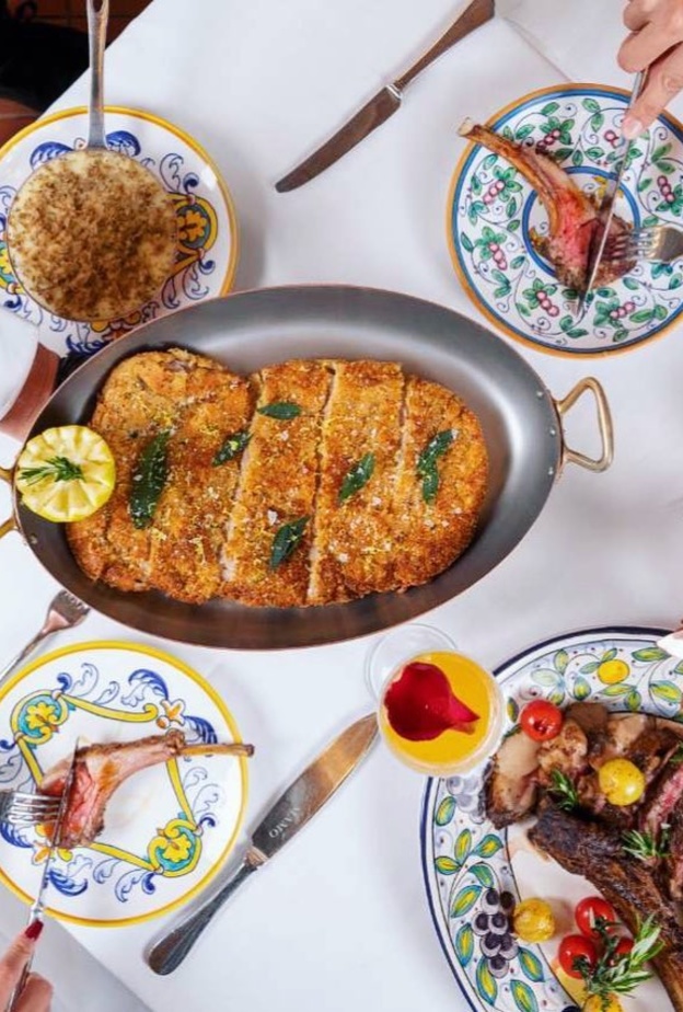 أصناف فريدة في مطعم مامو مايكل أنجلو - المصدر حساب انستقرام Mamo السعودية 