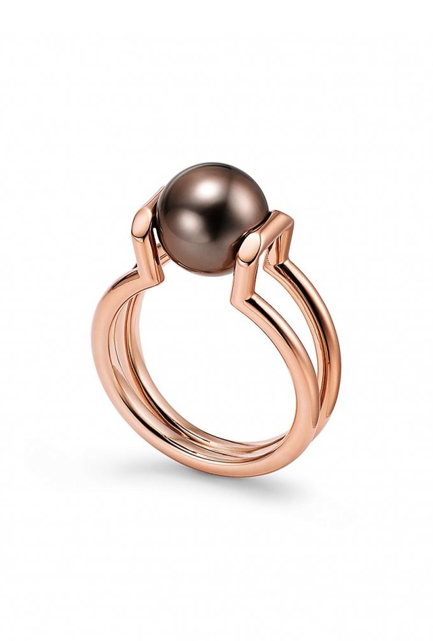 خاتم اللؤلؤ التاهيتي من تيفاني آند كو Tiffany & Co