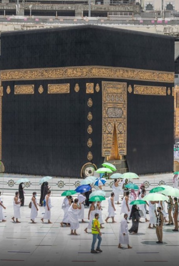  يهدف التطبيق لتسهيل معاناة الحجاج أثناء أداء مناسك الحج الصورة من حساب رئاسة شؤون الحرمين على تويتر