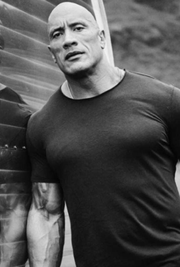 ذا روك  - الصورة من حساب ذا روك على انستجرام