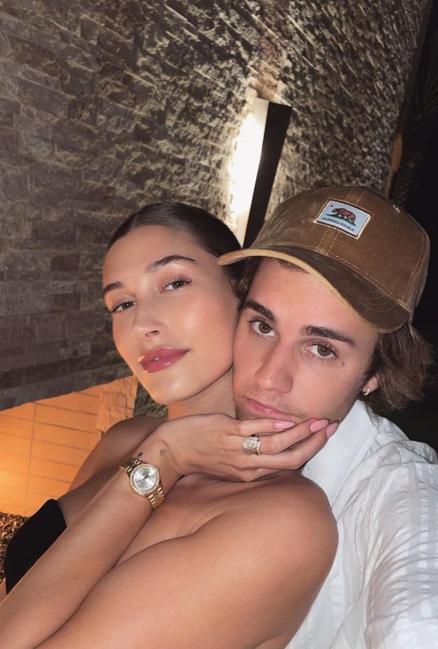 جاستن بيبر Justin Bieber وهيلي بالدوين Hailey Baldwin