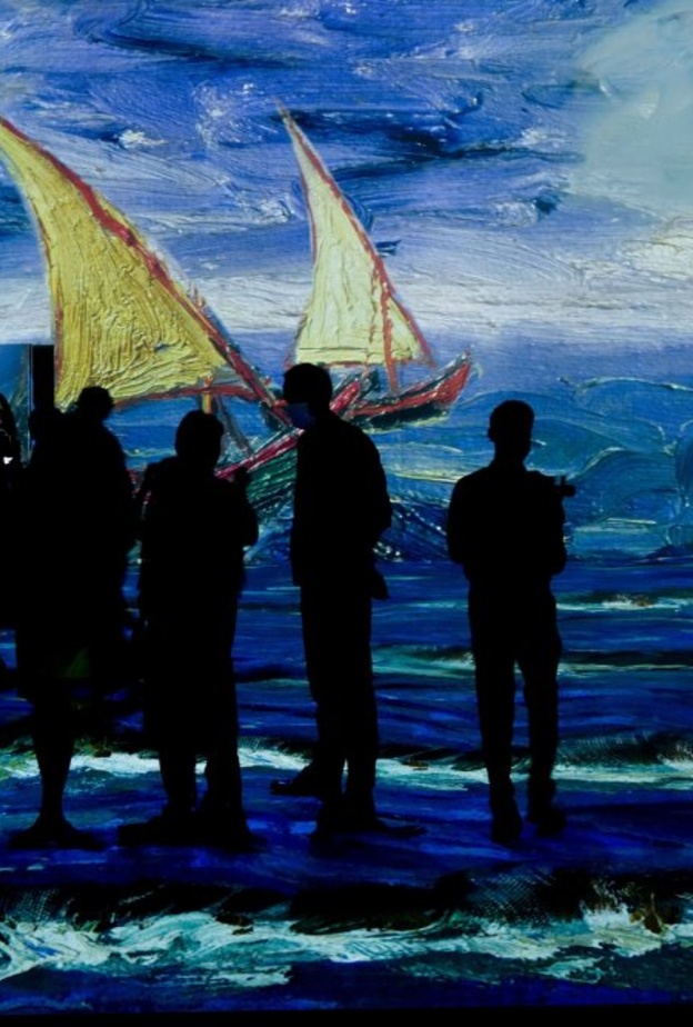 سمو الشيخة لطيفة بنت محمد بن راشد آل مكتوم تفتح أكبر مركز للفنون الرقمية - المصدر المكتب الإعلامي لحكومة دبي