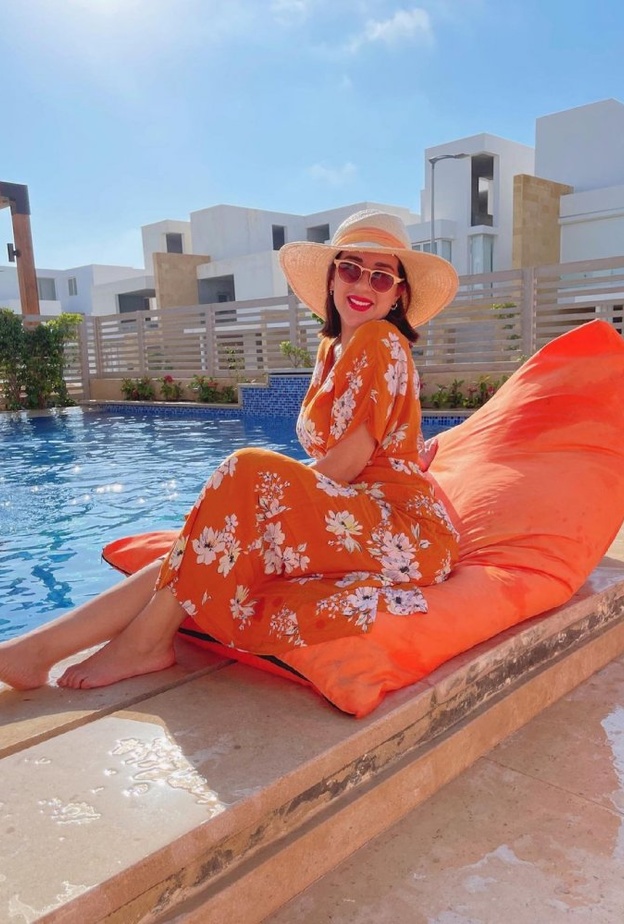 صورة لأسما شريف منير من حسابها الرسمي على انستجرام