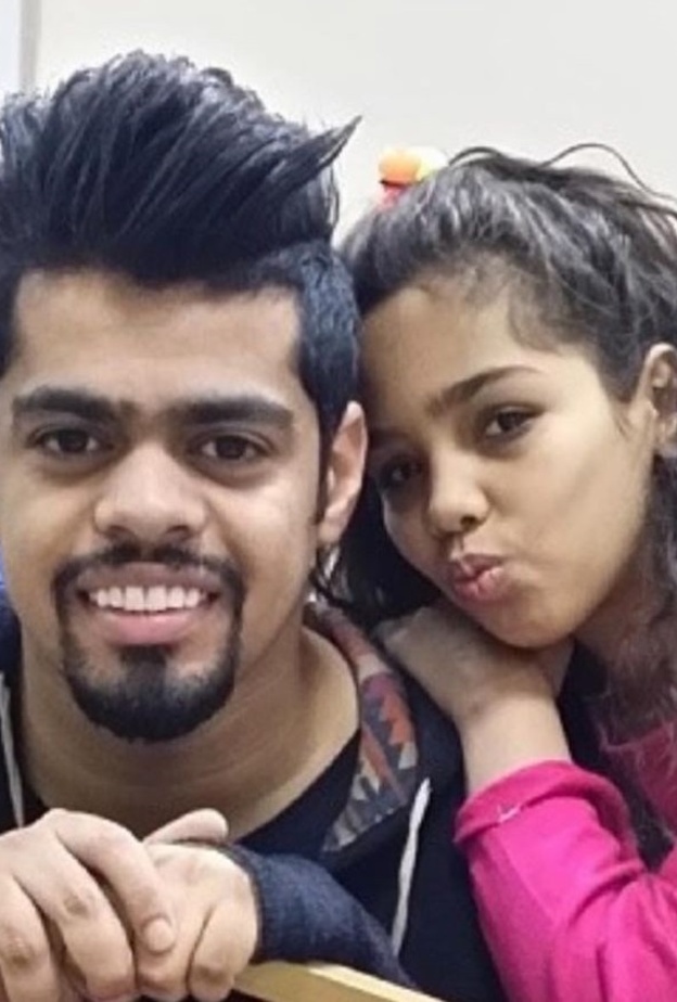 صورة لشقيقة محمد الشعيبي من الحساب الرسمي له على انستجرام