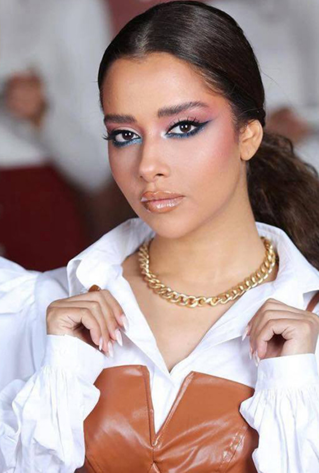 اطلالات بلقيس فتحي الجمالية في كليب انتهى - صورة من حسابها على انستغرام