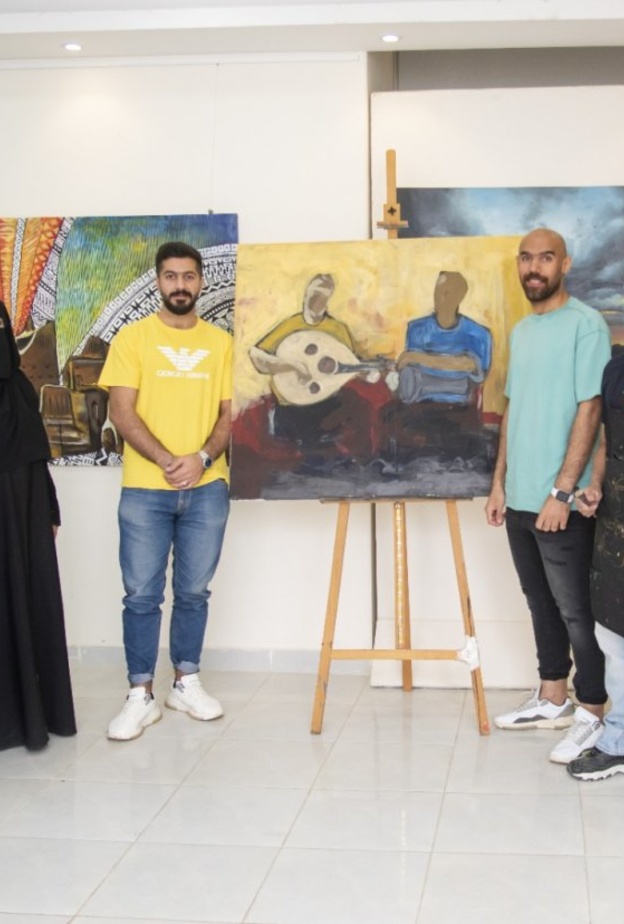 استضافت الجمعية ورشة عمل تشكيلية موسيقية في مقر الجمعية بالرياض الصورة من حساب جسفت على تويتر