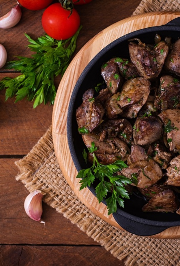 فوائد تناول كبد الدجاج الصحية