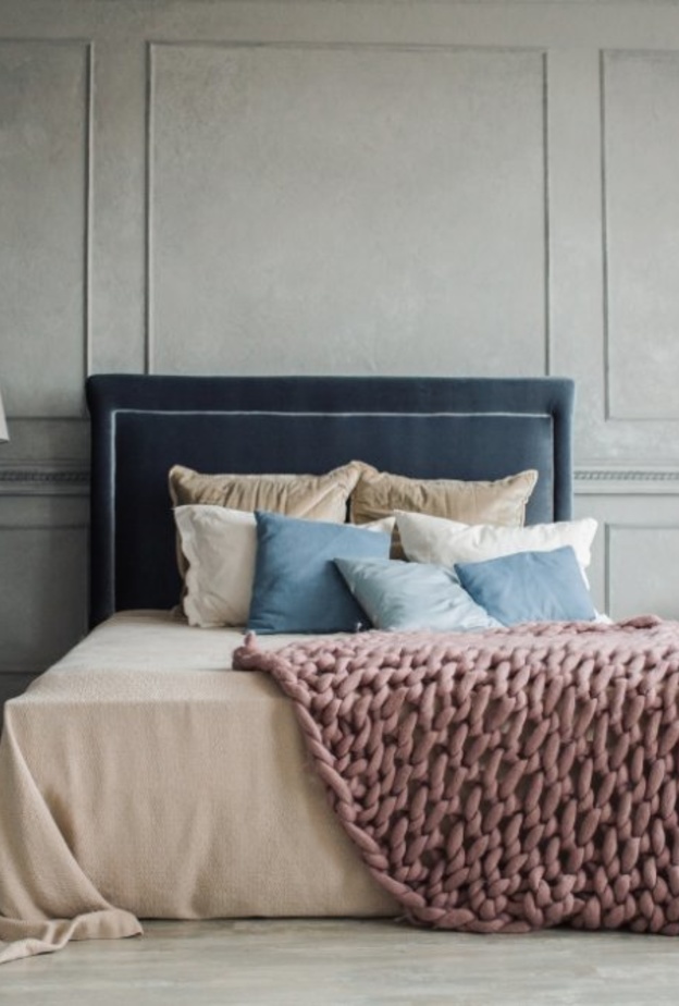 درجات الأزرق في ديكورات غرف نوم 2021