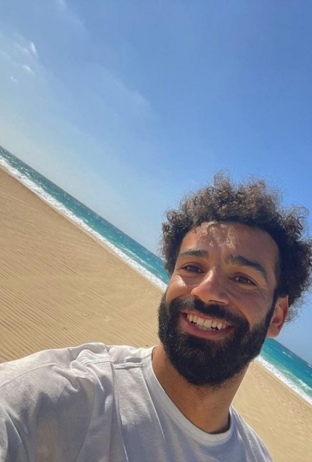 صور لمحمد صلاح من حسابه الرسمي على انستجرام