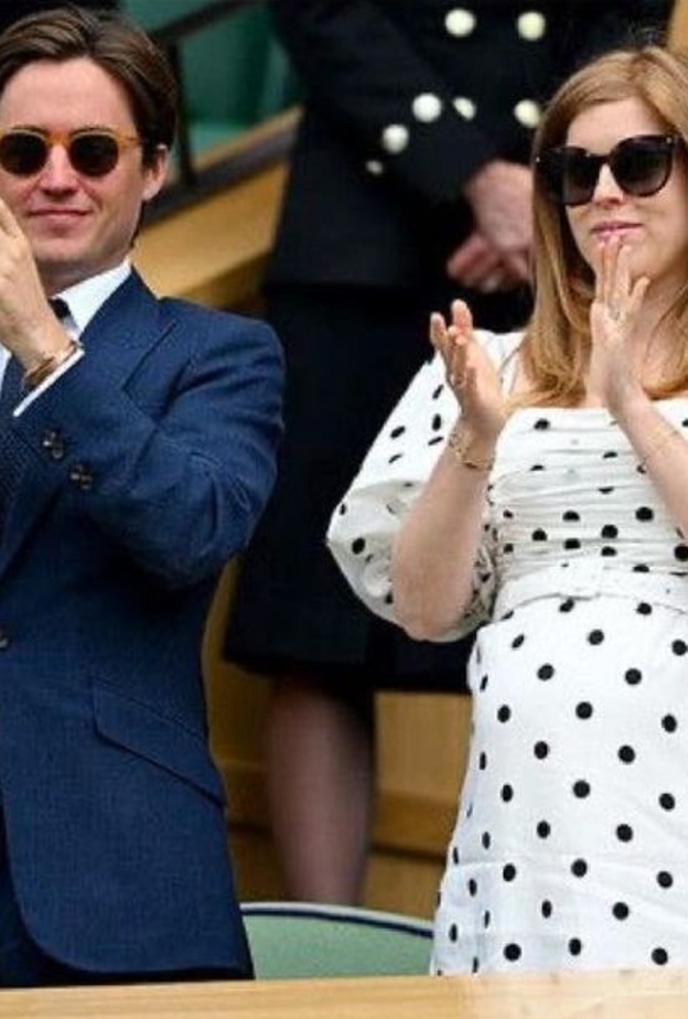 بالصور أحدث ظهور للأمير بياتريس وزوجها في ويمبلدون