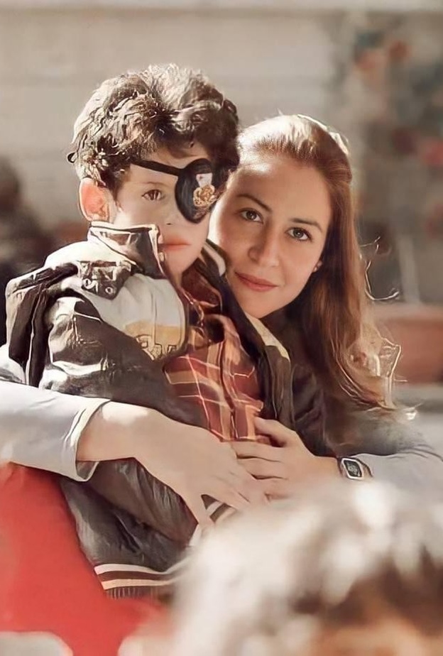 صورة من حساب الطفل سليم مصطفى على انستجرام 