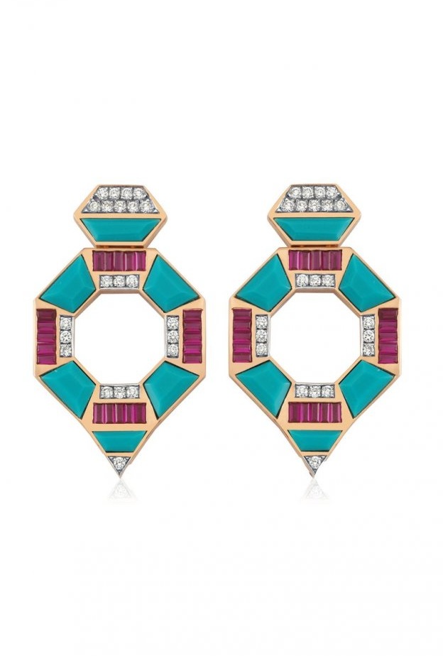  أقراط من ميليس غورال Melis Goral