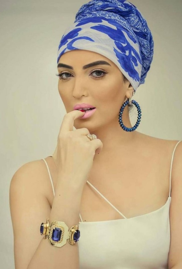 صورة لحورية فرغلي من حسابها الرسمي على انستجرام قبل ازمتها الصحية