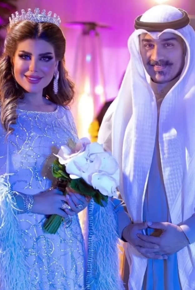 الهام الفضالة وشهاب جوهر.. الصورة من الحساب الرسمي لالهام الفضالة على انستجرام 