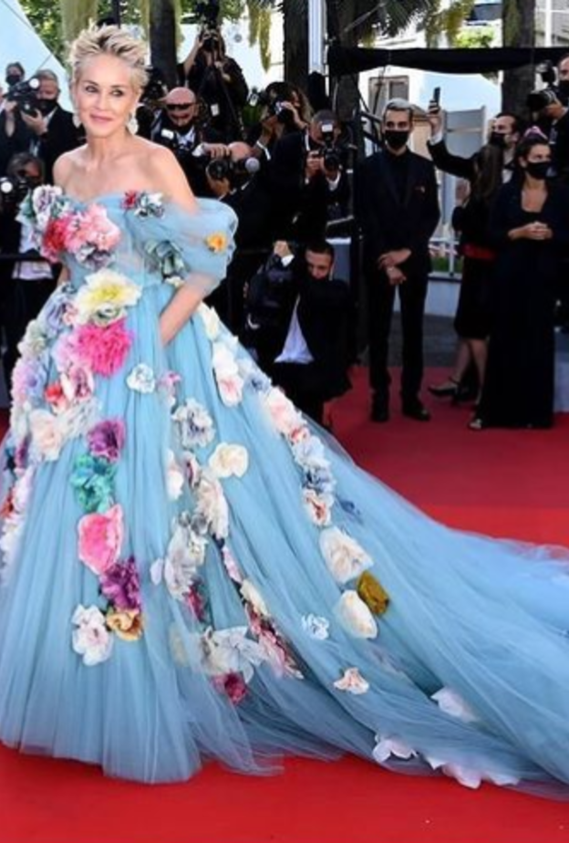 شارون ستون- الصورة من حساب شارون ستون على انستجرام